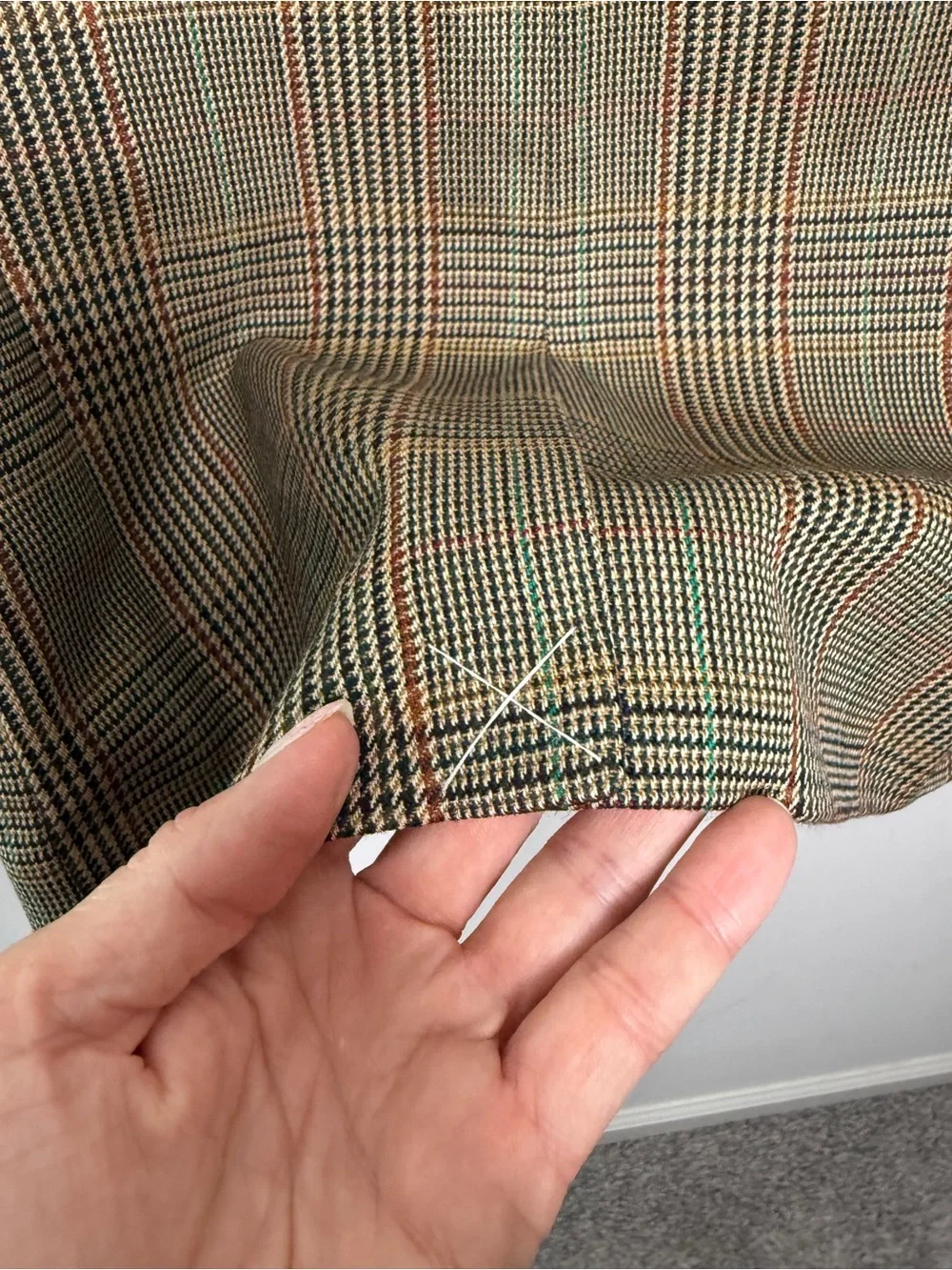 J.Crew Double-breasted Blazer Glen Plaid Wool 2